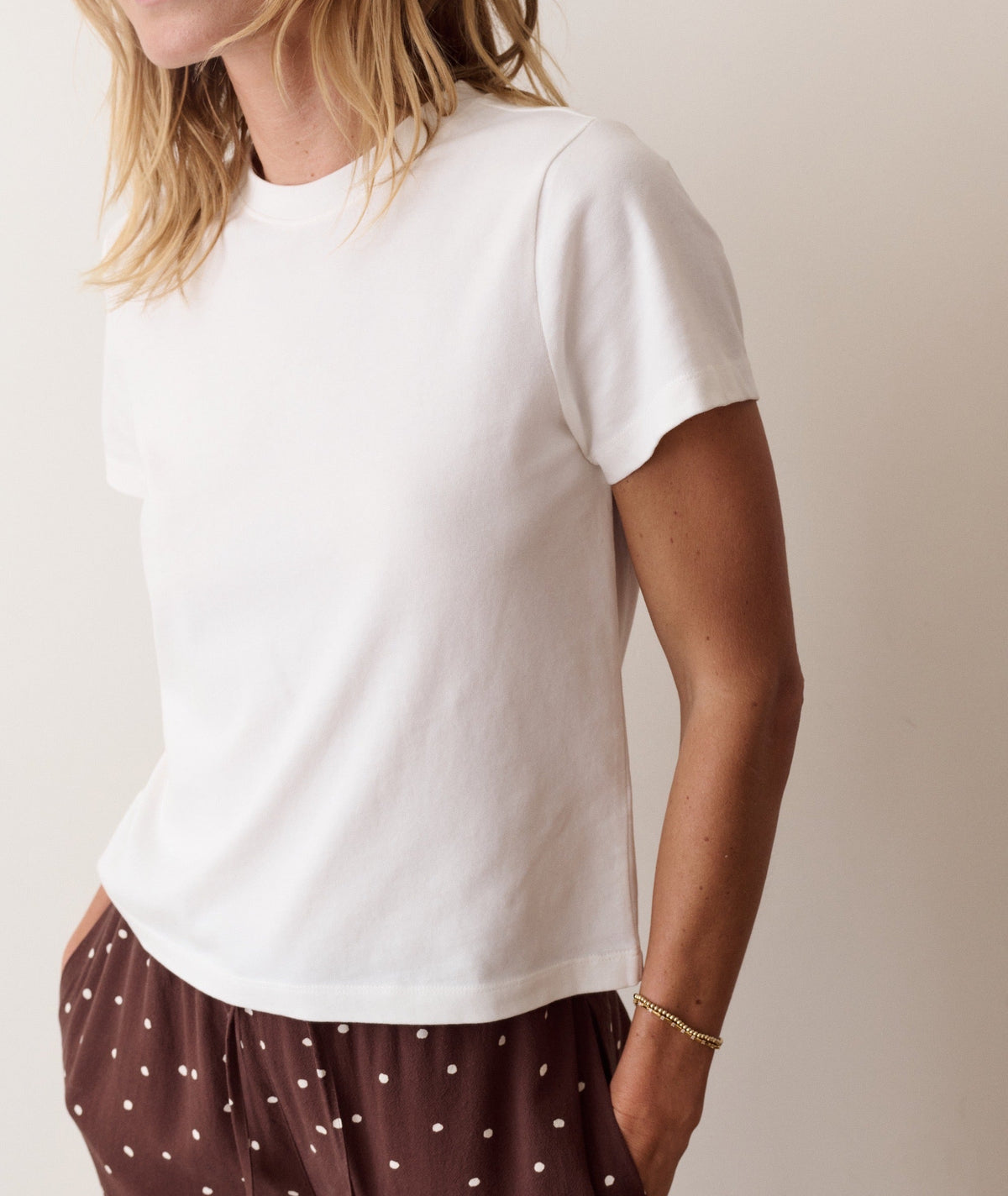 Marine Layer Dream Jersey Shrunken Crew Tee