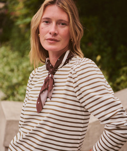 Marine Layer Dream Jersey Puff Sleeve Tee