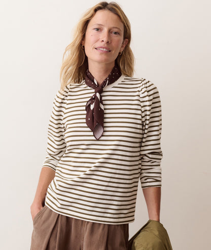 Marine Layer Dream Jersey Puff Sleeve Tee