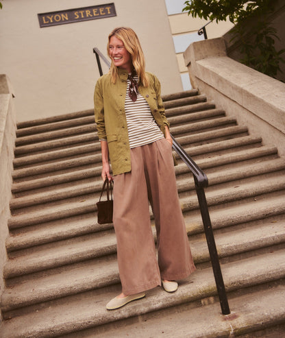 Marine Layer Dream Jersey Puff Sleeve Tee