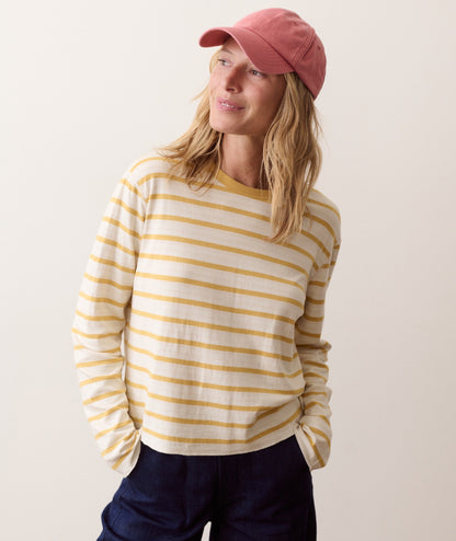 Marine Layer Poppy Double Knit Crewneck