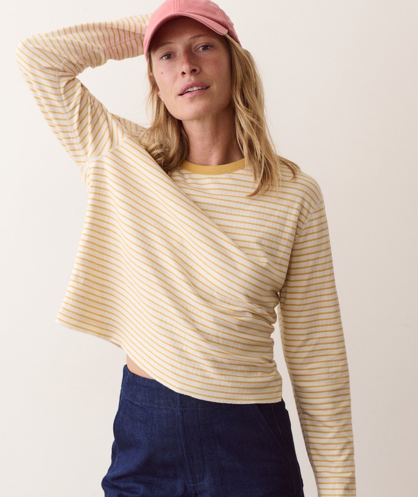 Marine Layer Poppy Double Knit Crewneck