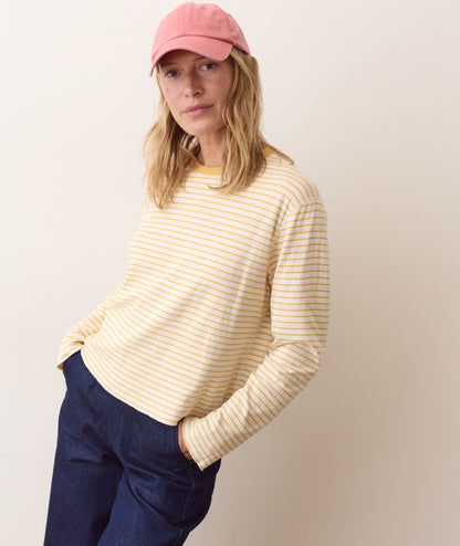 Marine Layer Poppy Double Knit Crewneck