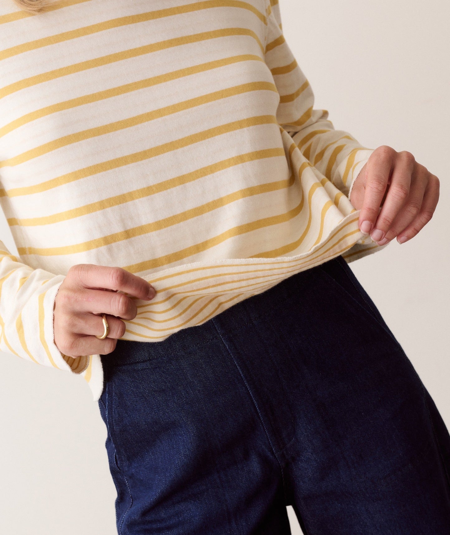 Marine Layer Poppy Double Knit Crewneck