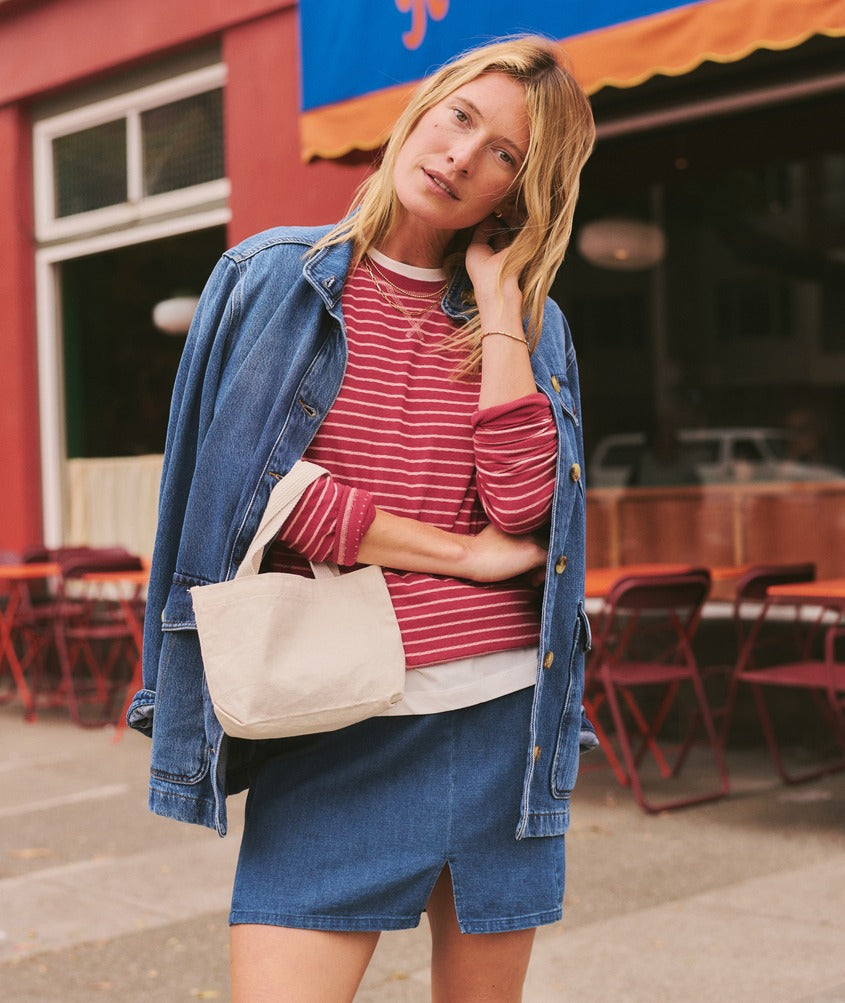 Marine Layer Juno Reversible Raglan