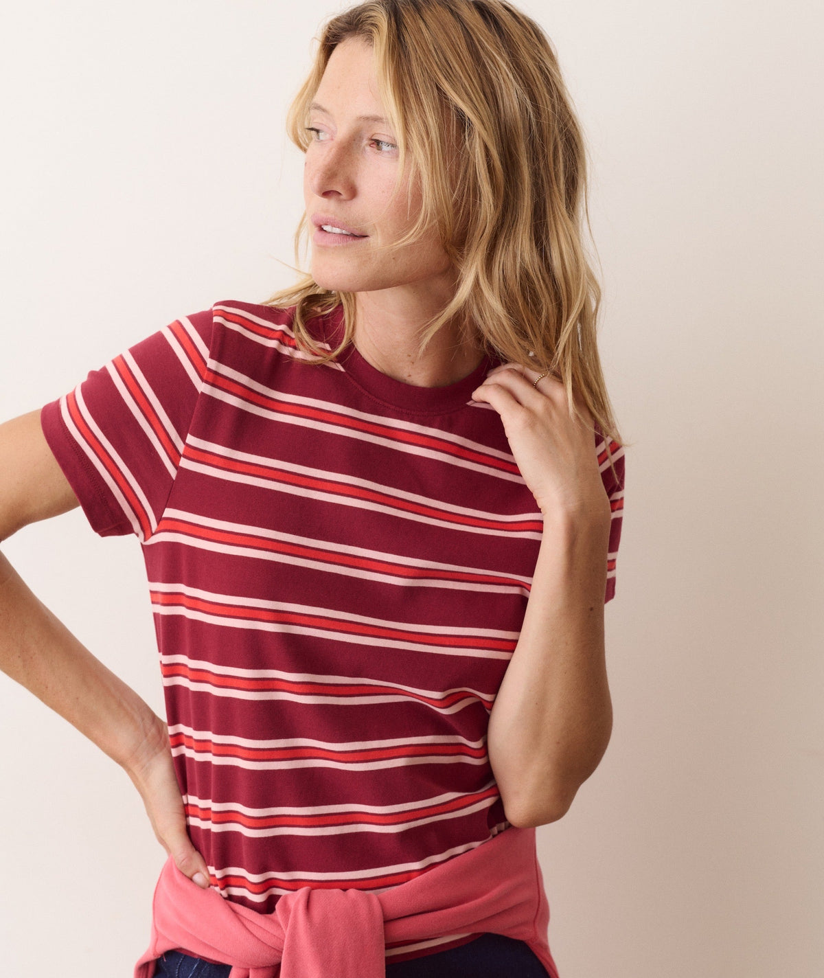 Marine Layer Dream Jersey Shrunken Crew Tee