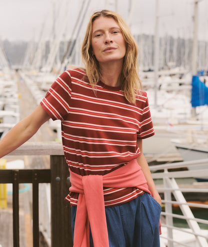 Marine Layer Dream Jersey Shrunken Crew Tee