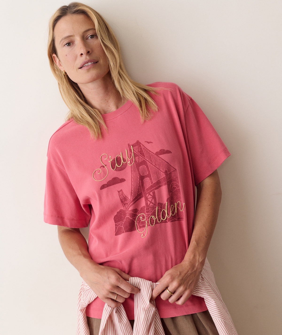 Marine Layer Dream Jersey Oversized Graphic Tee