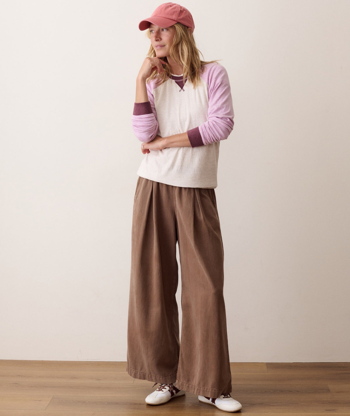 Marine Layer Juno Varsity Raglan