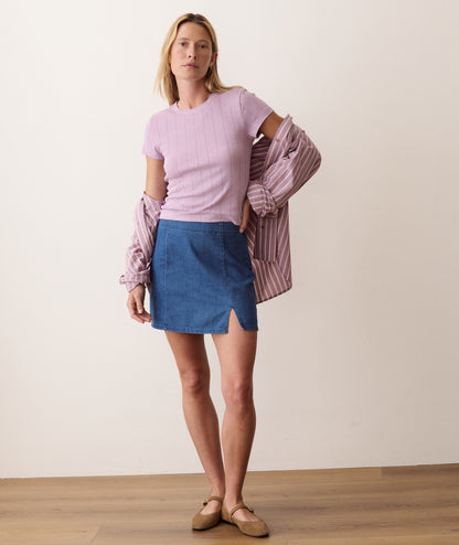 Marine Layer Lexi Pointelle Tee