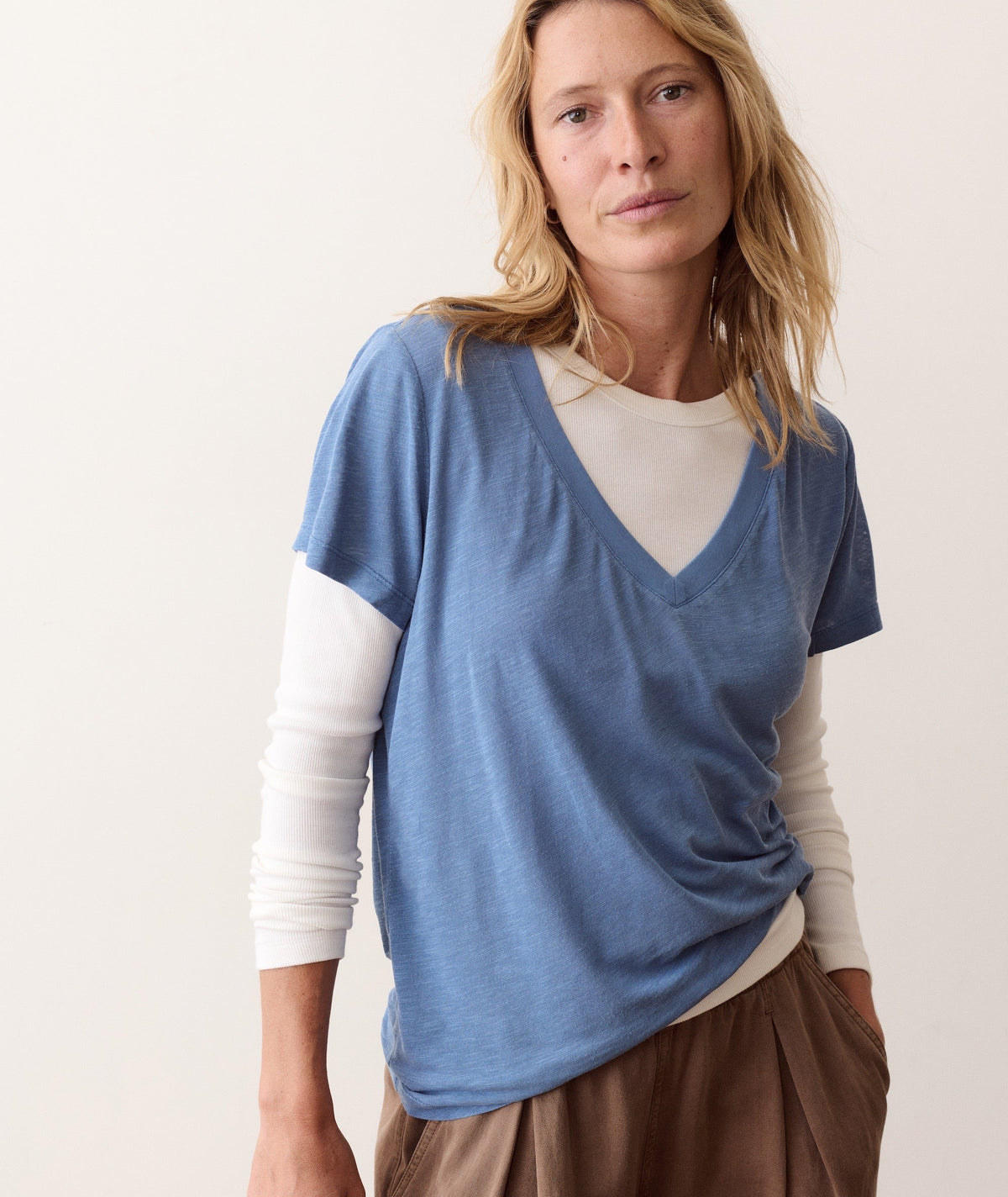 Marine Layer Tried & True V-Neck Tee