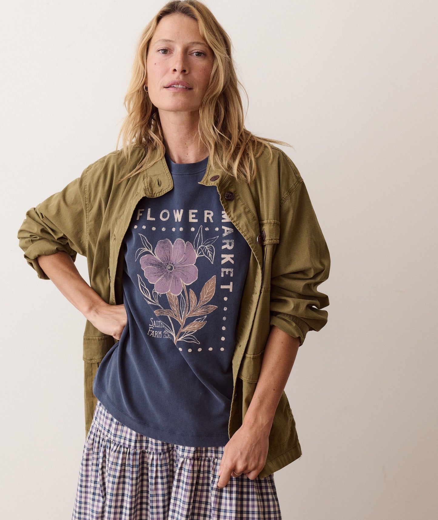 Marine Layer Dream Jersey Oversized Graphic Tee