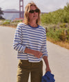 Faded Blue Stripe