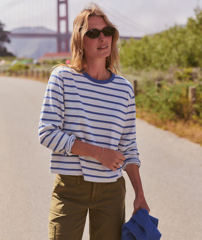 Marine Layer Poppy Double Knit Crewneck