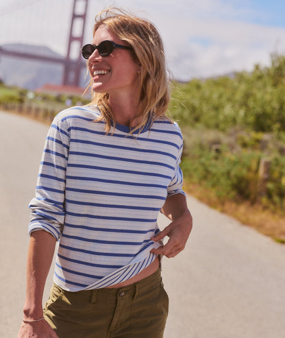 Marine Layer Poppy Double Knit Crewneck