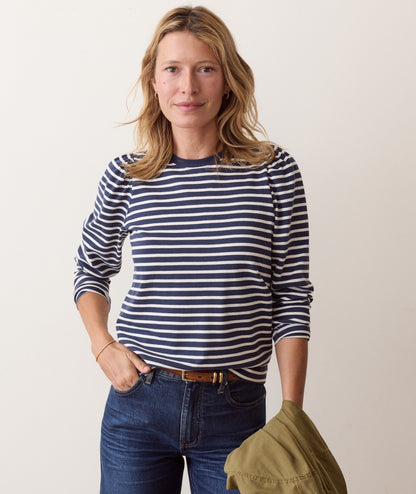 Marine Layer Dream Jersey Puff Sleeve Tee