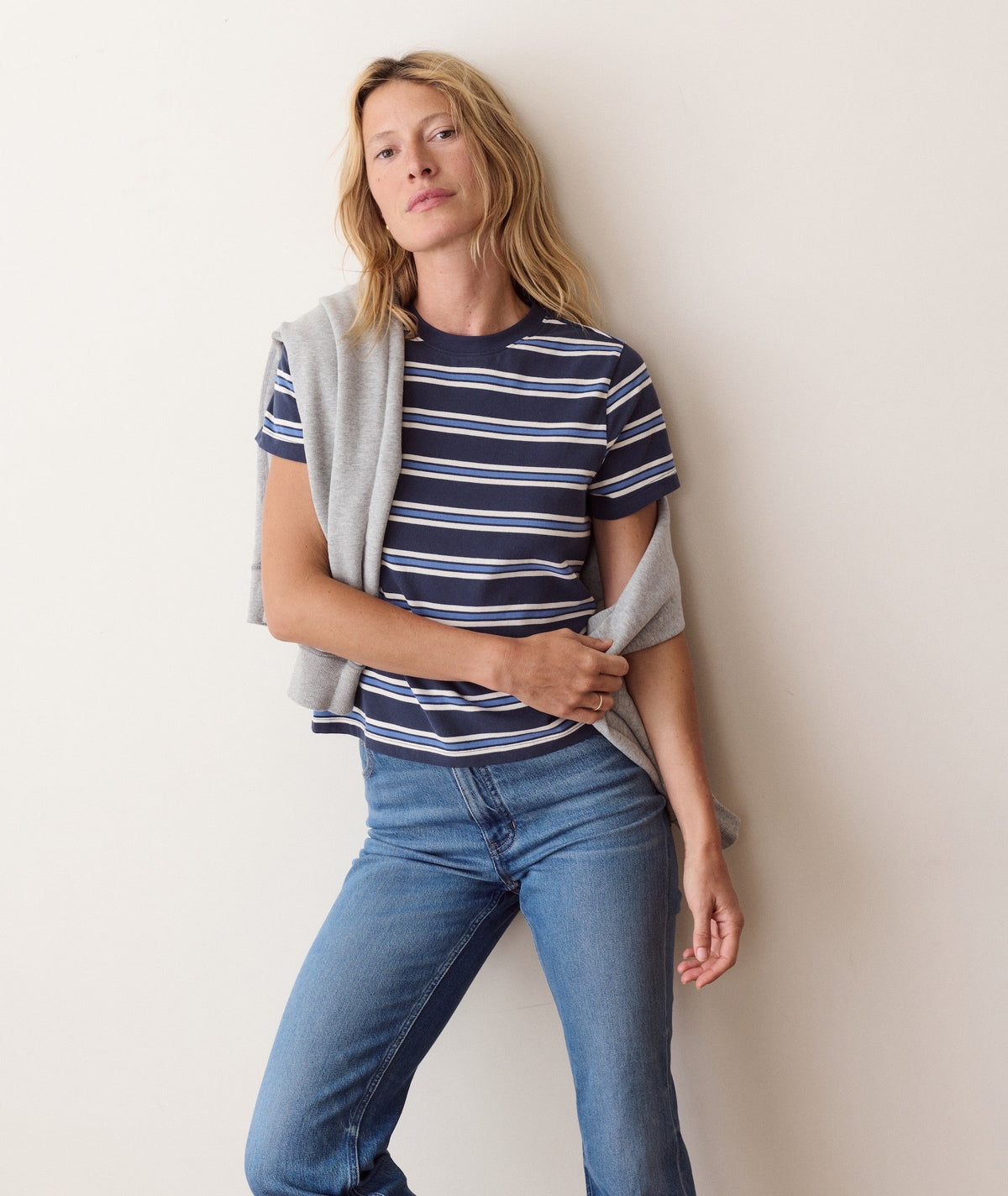 Marine Layer Dream Jersey Shrunken Crew Tee