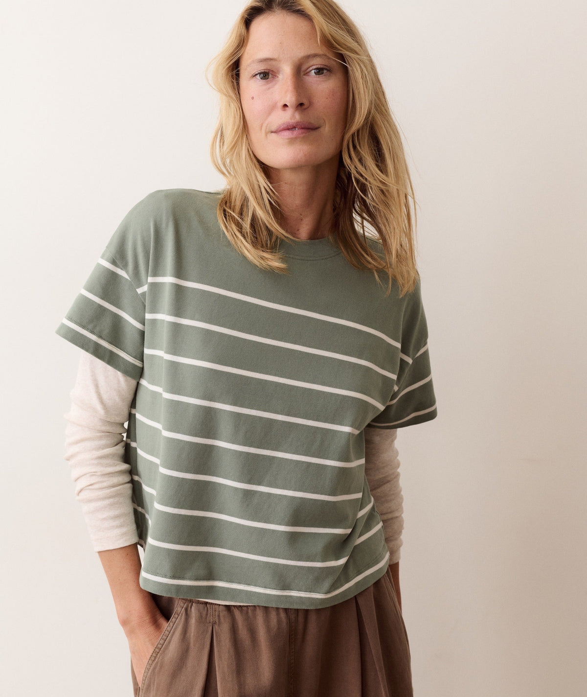 Marine Layer Dream Jersey Crew Tee