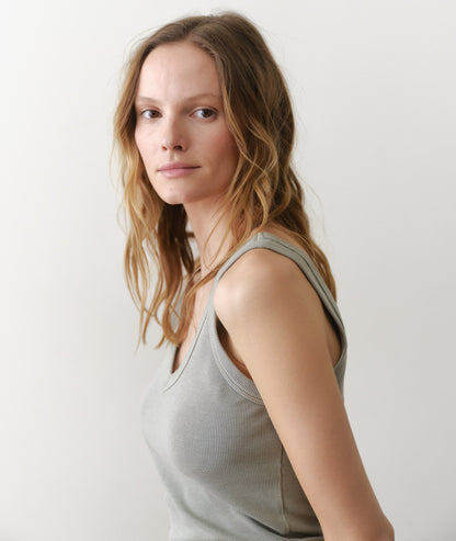 Marine Layer Lexi Rib V-Neck Tank