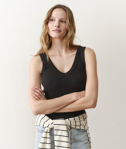 Marine Layer Lexi Rib V-Neck Tank