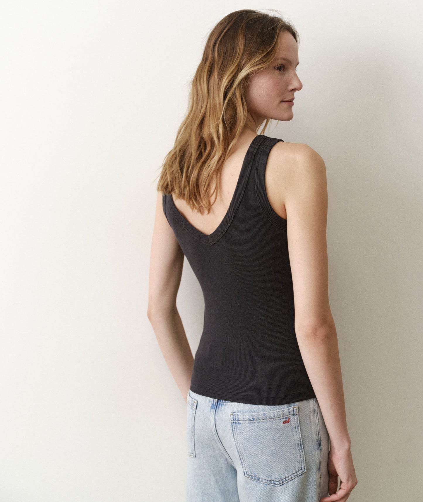 Marine Layer Lexi Rib V-Neck Tank