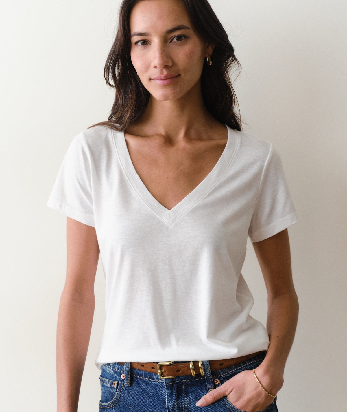 Marine Layer Tried & True V-Neck Tee