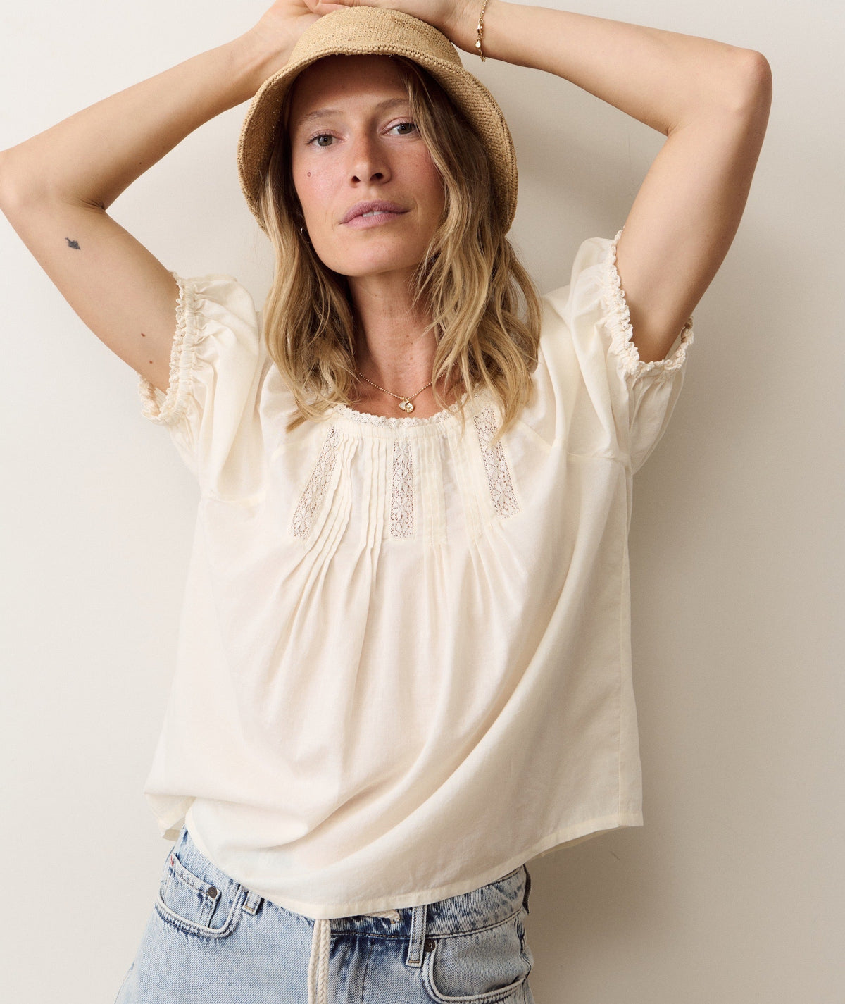 Marine Layer Celina Puff Top
