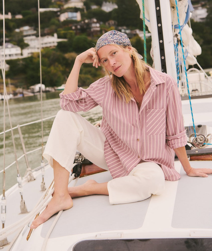 Marine Layer Jane Relaxed Cali Poplin Shirt