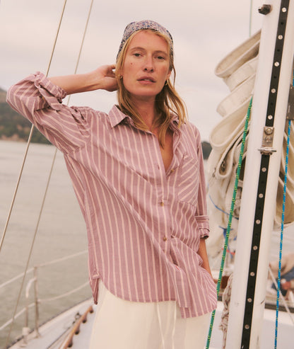 Marine Layer Jane Relaxed Cali Poplin Shirt