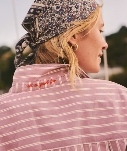 Marine Layer Jane Relaxed Cali Poplin Shirt