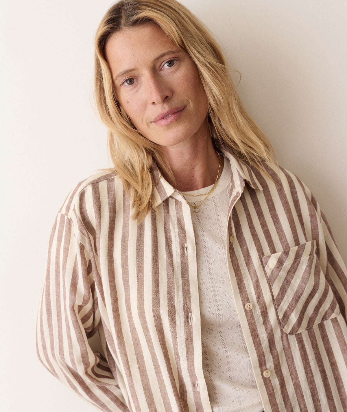 Marine Layer Jane Relaxed Linen Shirt