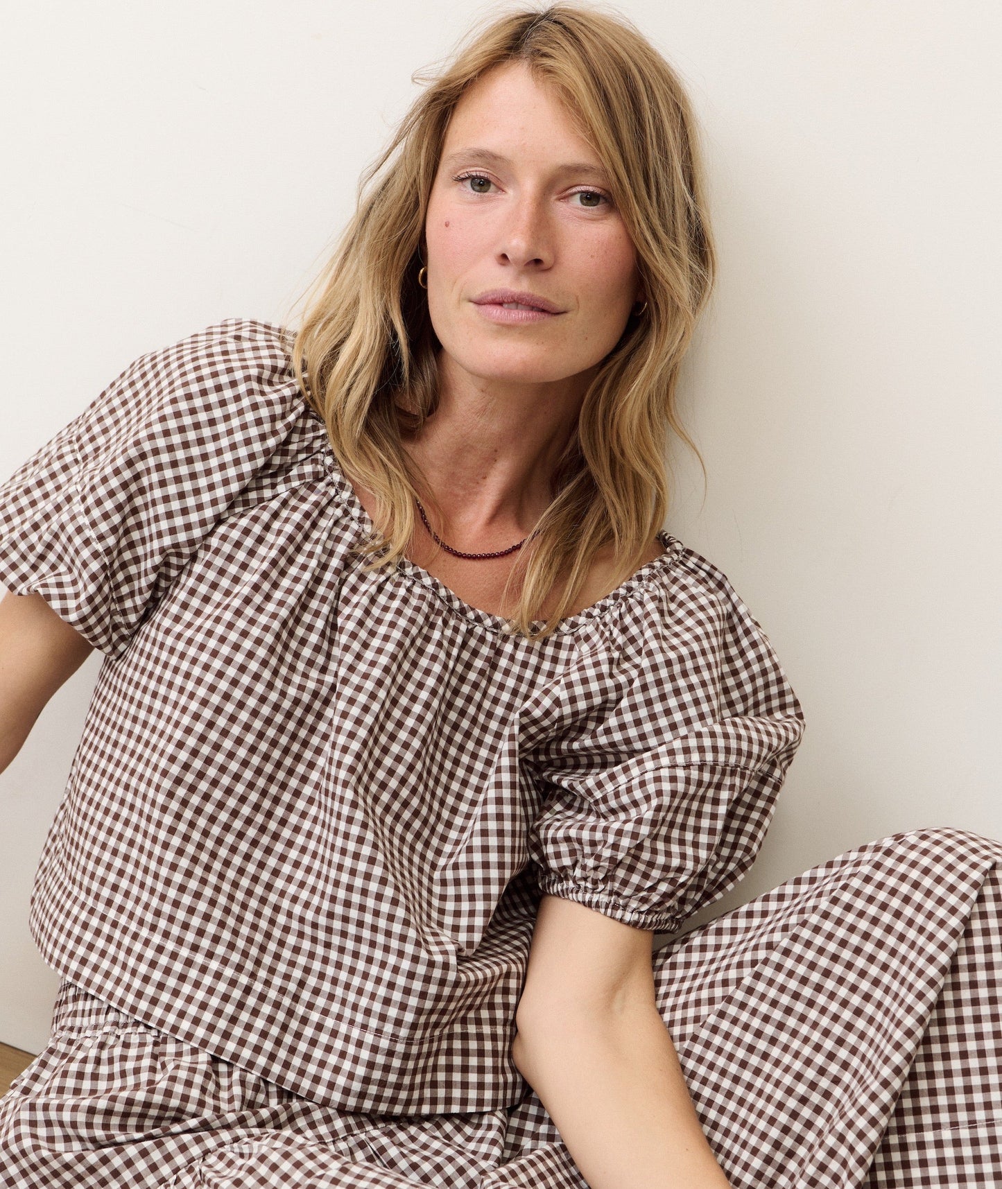 Marine Layer Gia Poplin Blouse