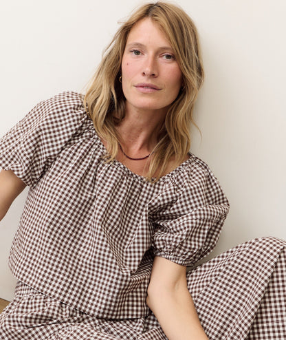 Marine Layer Gia Poplin Blouse