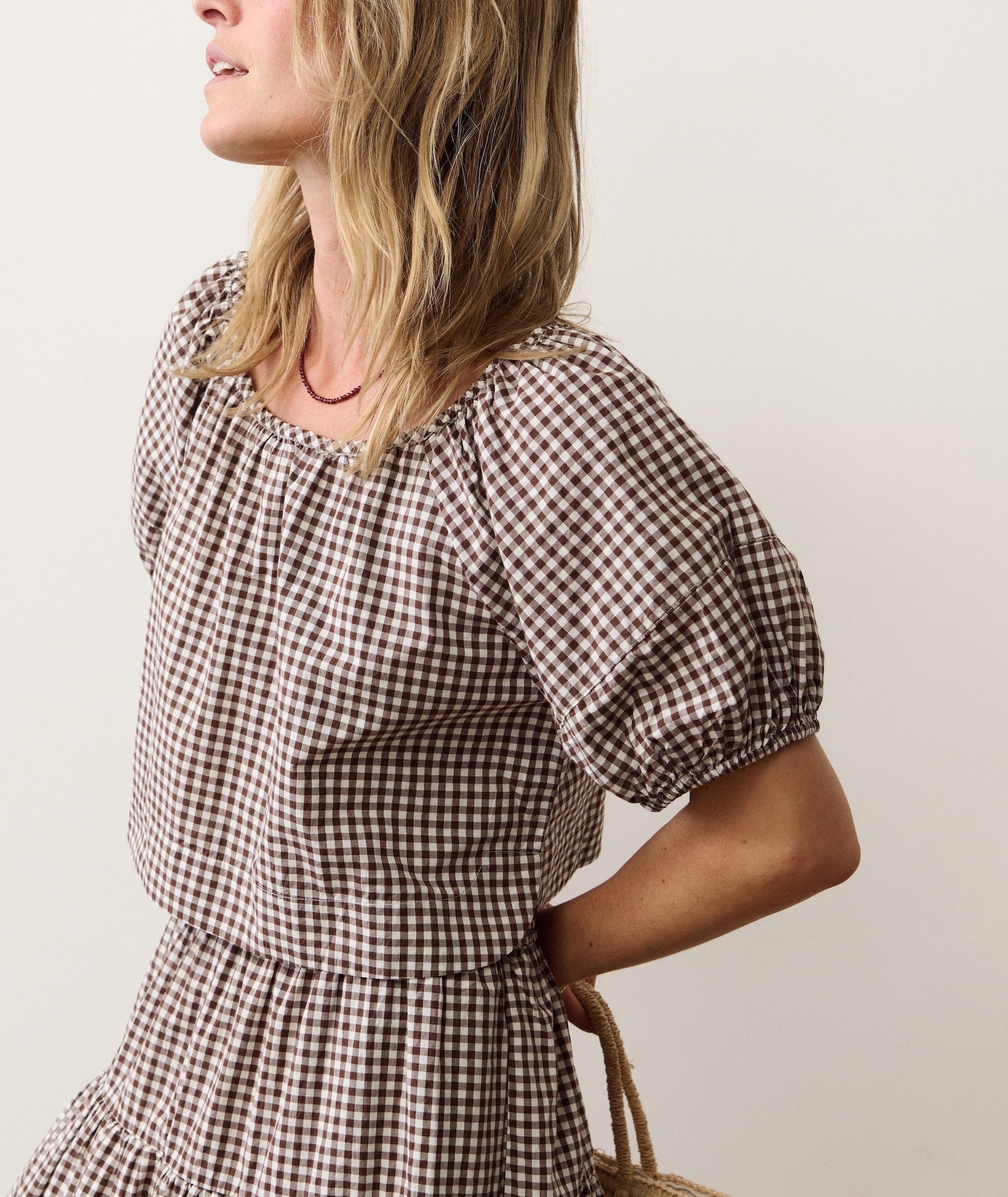 Marine Layer Gia Poplin Blouse