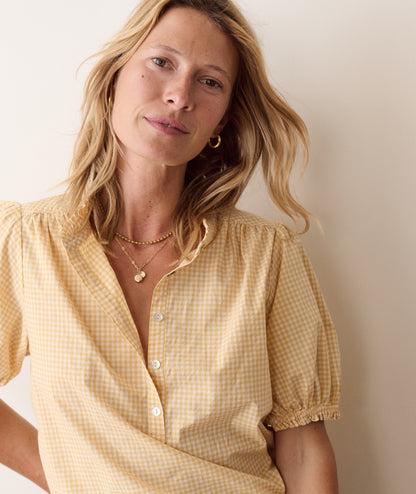 Marine Layer Josie Poplin Blouse