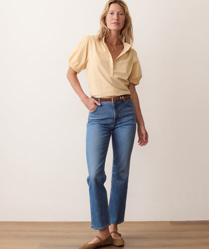 Marine Layer Josie Poplin Blouse