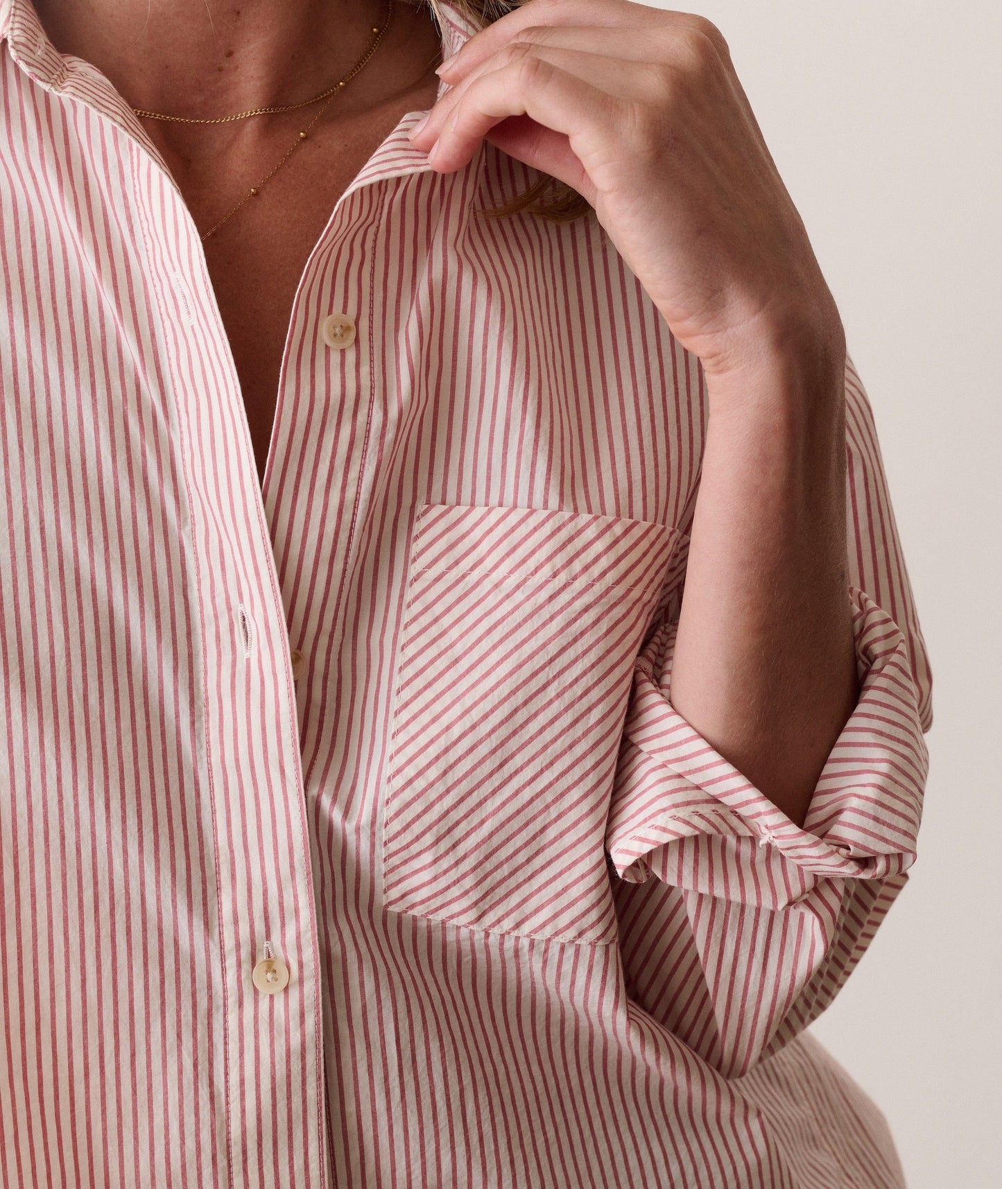Marine Layer Jane Relaxed Cali Poplin Shirt