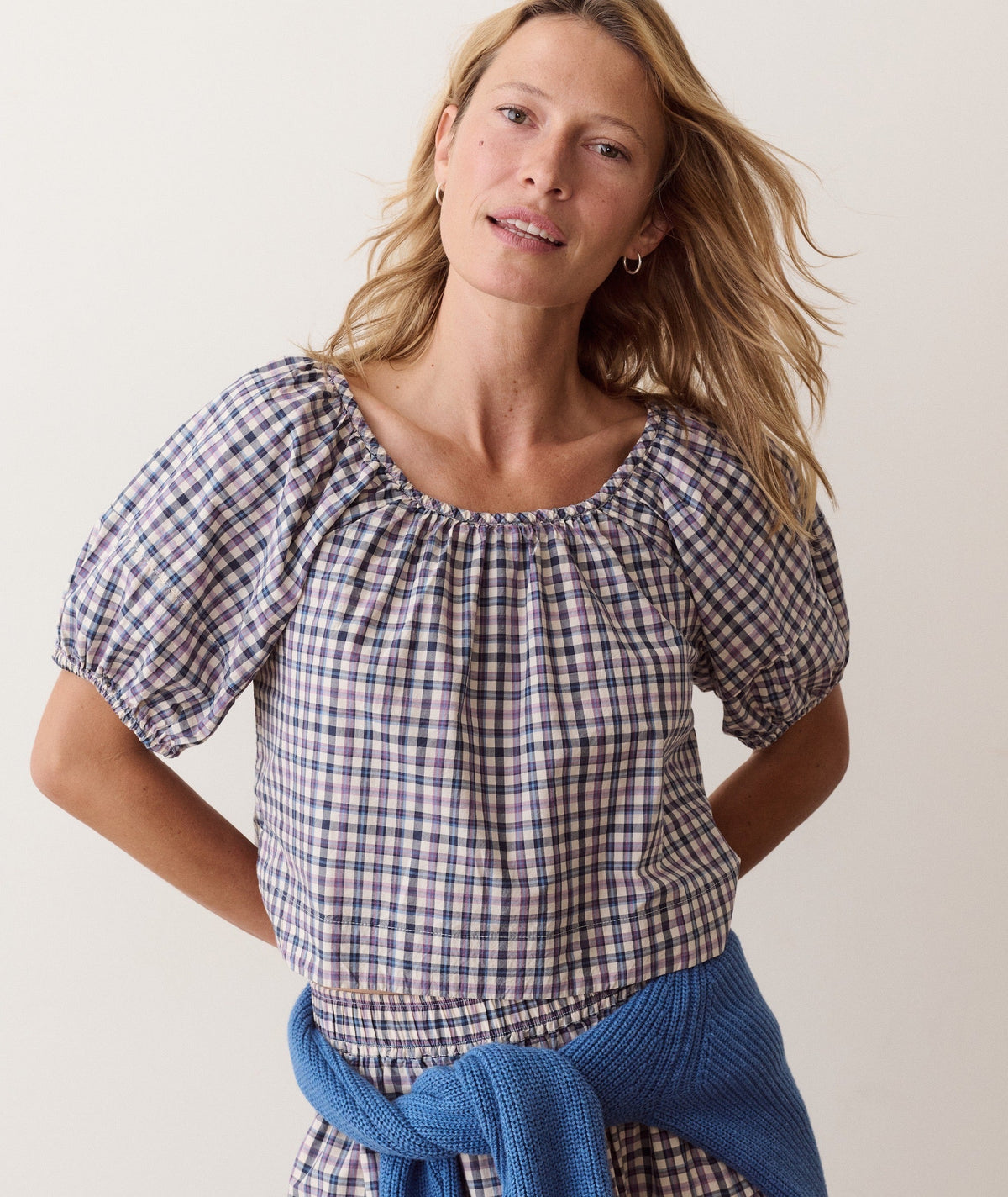 Marine Layer Gia Poplin Blouse