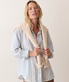 Soft Chambray/White Stripe