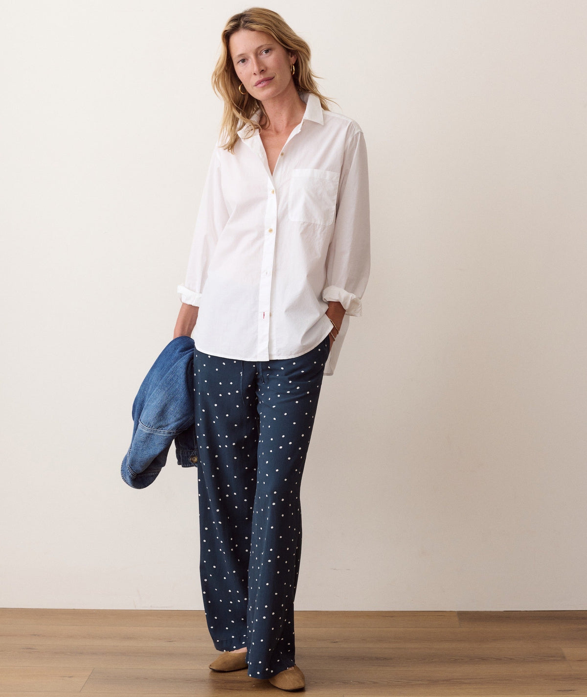 Marine Layer Jane Relaxed Cali Poplin Shirt
