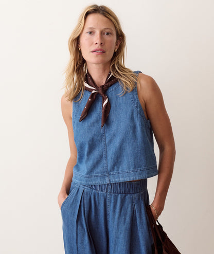 Marine Layer Quinn Denim Tank