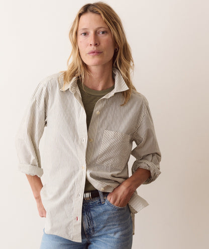 Marine Layer Jane Relaxed Cali Poplin Shirt