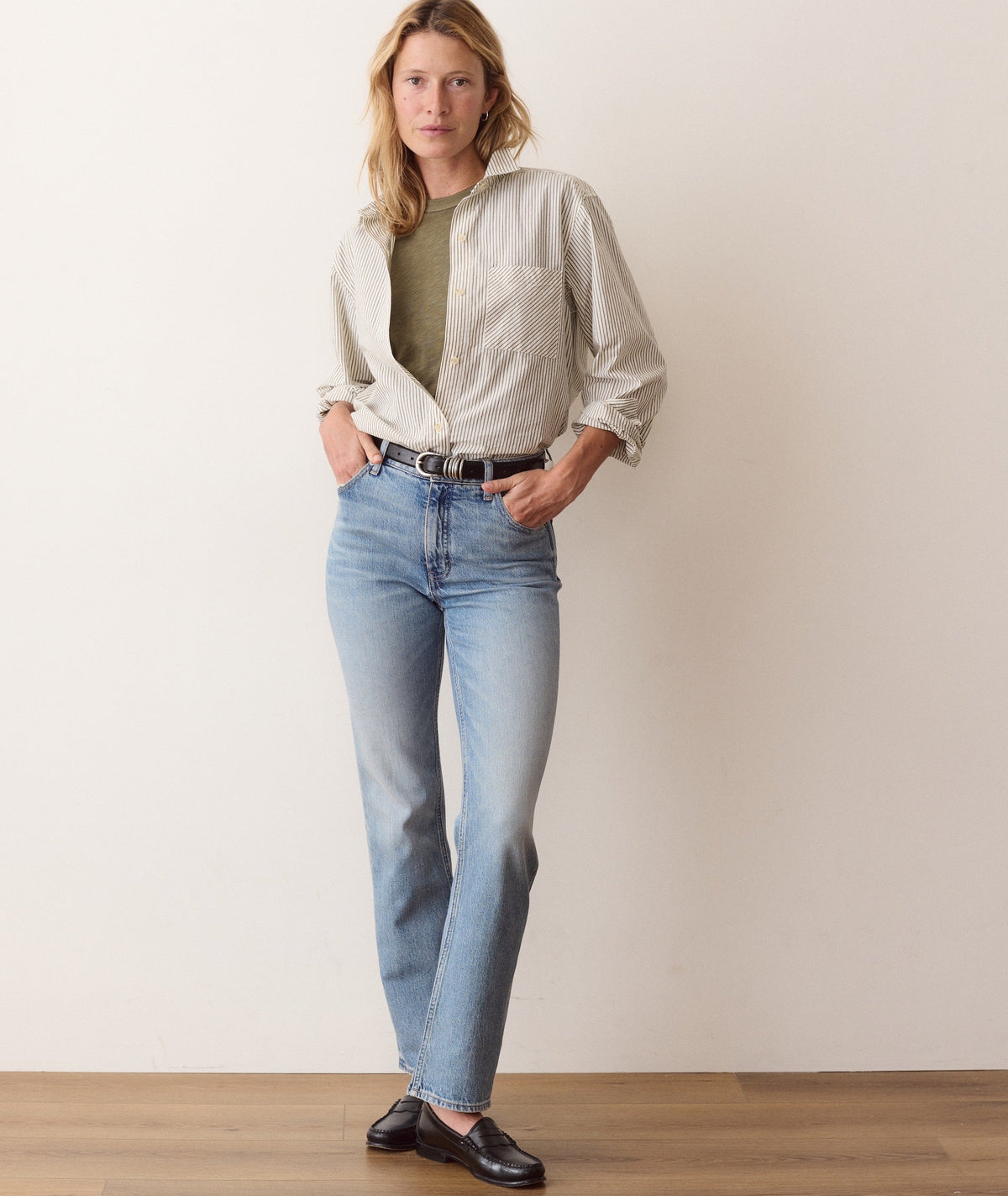 Marine Layer Jane Relaxed Cali Poplin Shirt