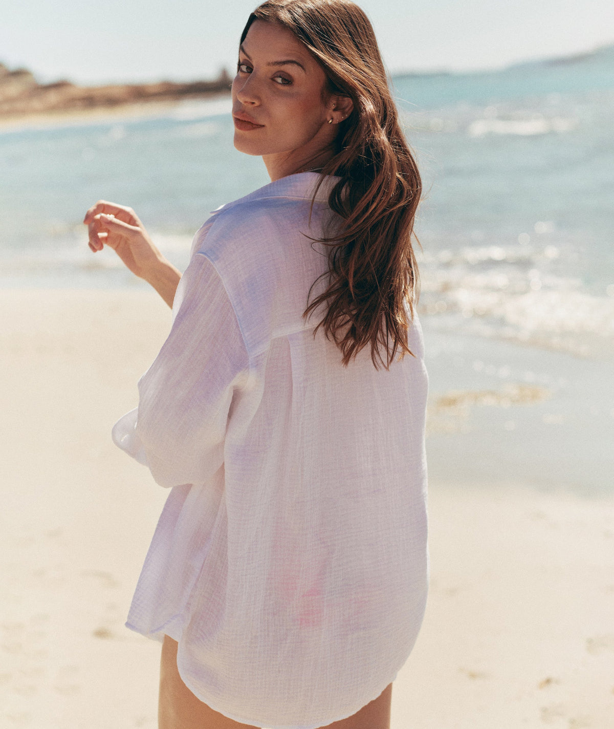 Marine Layer Jane Relaxed Double Cloth Shirt