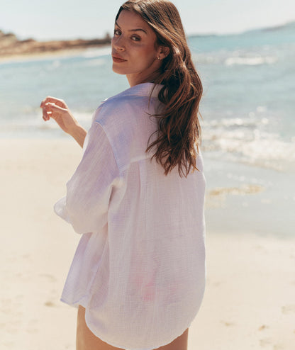 Marine Layer Jane Relaxed Double Cloth Shirt