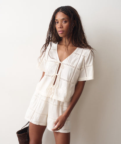 Marine Layer Marella Embroidered Top