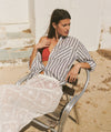 Navy & White Stripe