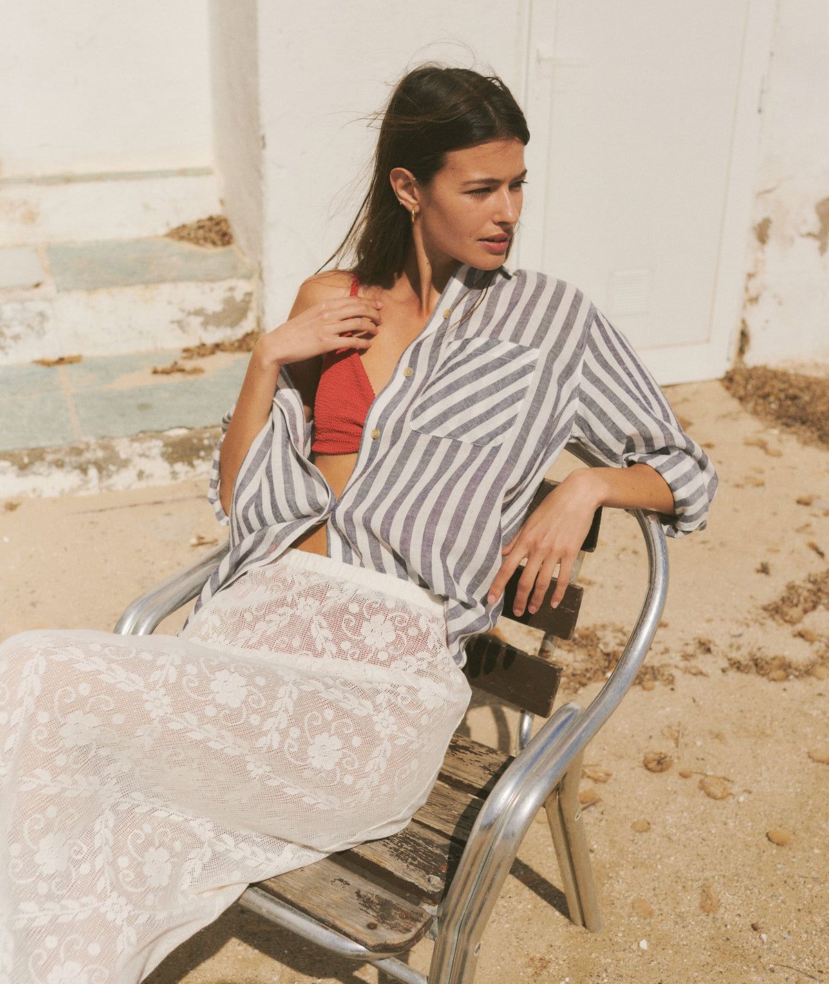Marine Layer Jane Relaxed Linen Shirt