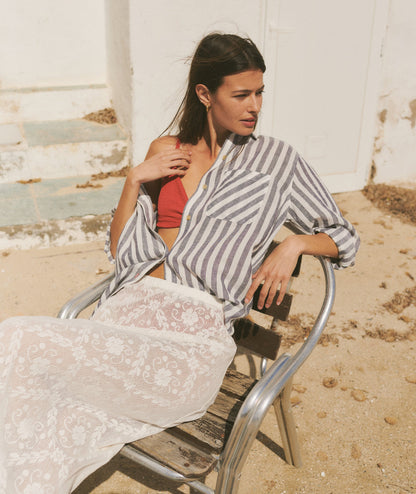 Marine Layer Jane Relaxed Linen Shirt