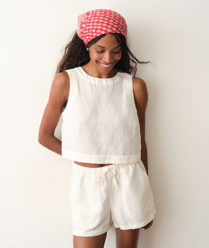Marine Layer Quinn Linen Tank